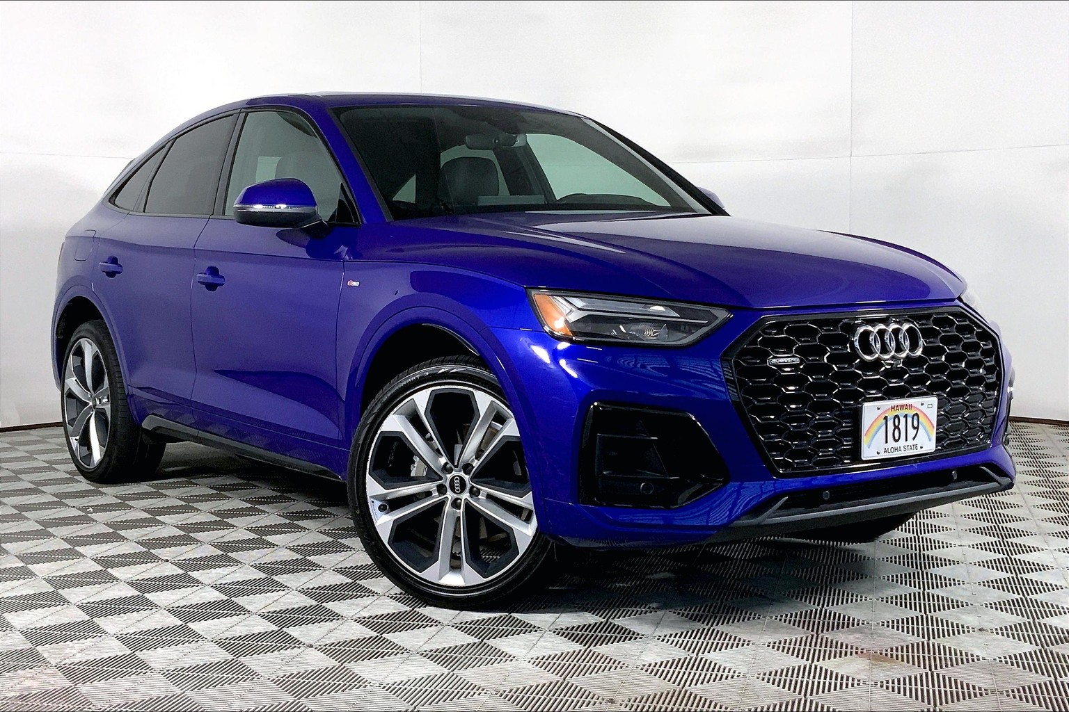 Used Ultra Blue Metallic 2022 Audi Q5 Sportback S line Premium